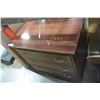 Image 1 : SOLID WOOD 3 DRAWER CHERRY FINISH CHEST OF DRAWERS
