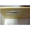 Image 2 : SOLID WOOD 3 DRAWER CHERRY FINISH CHEST OF DRAWERS