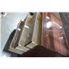 Image 3 : SOLID WOOD 3 DRAWER CHERRY FINISH CHEST OF DRAWERS