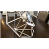 Image 3 : METAL DIAMOND SHAPED CLOCK