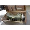 Image 1 : VINTAGE WHITE ROTARY SEWING MACHINE IN WOOD CASE
