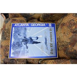 SIGNED OLYMPIC PRINT OF ROBERT ESMIC