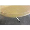 Image 7 : ROUND FOLDING TABLE AND 2 BARSTOOLS