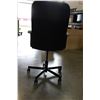 Image 2 : BLACK LEATHER OFFICE CHAIR