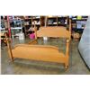 Image 1 : OAK KINGSIZE BED FRAME