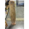 Image 2 : 4FT TALL CARVED TOTEM W/ LADY LOMA WOOD SIGN