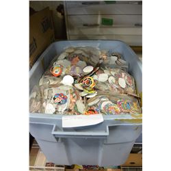 LARGE LOT OF POGS