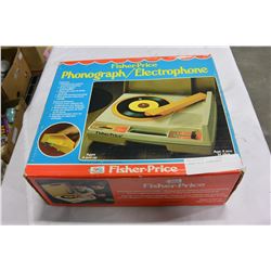 FISHER PRICE PHONOGRAPH