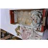 Image 2 : VINTAGE SHARLY TEMPLE DOLL, DUCK STUFFY, BATHMAT, AND CRYSTAL