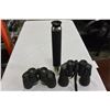 Image 1 : TWO BINOCULARS AND MONOCULAR