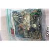 Image 2 : BAG OF JEWELRY, COLLECTOR PINS, AND HOCKEY CARDS