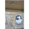 Image 1 : CRYSTAL FRAME AND HEAVY CRYSTAL VASE