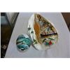Image 1 : PAINTED CONCH SHELL AND EGG