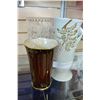 Image 1 : CRYSTAL VASE CARLTON WARE VASE AND POTTERY VASE