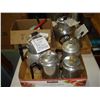 Image 1 : METAL KETTLES AND COFFEE POTS