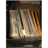 Image 1 : BLACK CRATE OF RECORDS