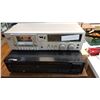 Image 1 : SONY 5 DISC CHANGER & TECHNICS M215 CASSETTE PLAYER STEREO COMPONENTS