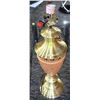 Image 1 : 27" GOLD TONE LAMP - NO SHADE