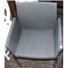 Image 1 : CORNELLE GREY FABRIC CHAIR