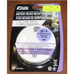 NEW KIDDE TALKING SMOKE AND CARBON MONOXIDE ALARM