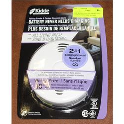 NEW KIDDE TALKING SMOKE AND CARBON MONOXIDE ALARM