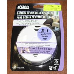 NEW KIDDE TALKING SMOKE AND CARBON MONOXIDE ALARM
