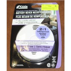 NEW KIDDE TALKING SMOKE AND CARBON MONOXIDE ALARM