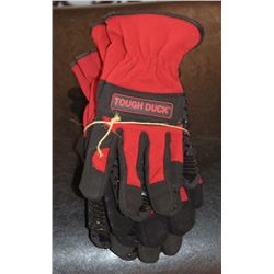 TOUGH DUCK  L  GLOVES - LOT OF 3