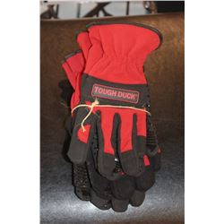 TOUGH DUCK  XL  GLOVES - LOT OF 3