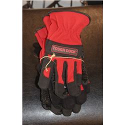 TOUGH DUCK  XL  GLOVES - LOT OF 3