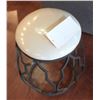 Image 1 : METAL CUSHION STOOL FLOOR DISPLAY