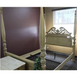 SAMBA SAND QUEEN BED HEADBOARD,FOOTBOARD,RAILS