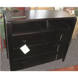 BLACK LUNA MEDIA CHEST FLOOR DISPLAY