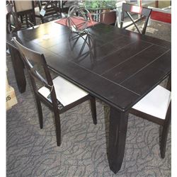 JONAS DINING TABLE WITH 4 CHAIRS FLOOR DISPLAY