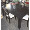 Image 1 : JONAS DINING TABLE WITH 4 CHAIRS FLOOR DISPLAY