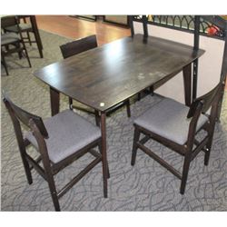ROSITA DINING TABLE WITH 4 CHAIRS FLOOR DISPLAY