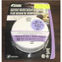NEW KIDDE TALKING SMOKE AND CARBON MONOXIDE ALARM