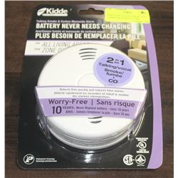 NEW KIDDE TALKING SMOKE AND CARBON MONOXIDE ALARM