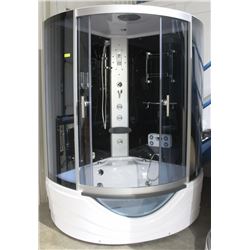 BLUE 840 SERIES STEAM SHOWER & HYDROMASSAGE TUB