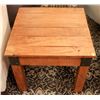 Image 1 : RAILWAY WOOD END TABLE