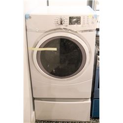 GE DRYER WITH DRAWER STAND
