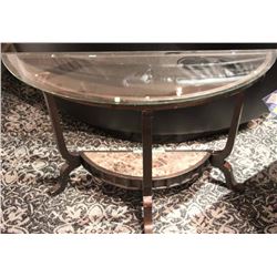 BELLA GLASS CONSOLE TABLE