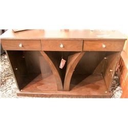 ALICE DARK BROWN SERVER TABLE