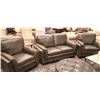 Image 1 : CYRUS GREY LOVESEAT & 2 CHAIRS