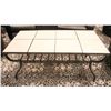 Image 1 : LETO WHITE MARBLE TILE TOP COFFEE TABLE