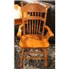 Image 1 : LOT OF 2 ZAREENA MEDIUM OAK DINING CHAIR