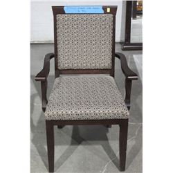 BROWN CHAIR WITH ARM