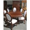 Image 1 : AURORA CHERRY DINING TABLE WITH 6 CHAIRS & ARMOIRE