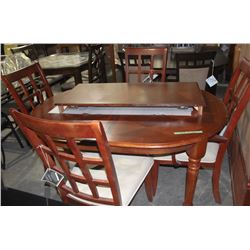 ECLIPSE TABLE WITH 4 CHAIRS & LEAF