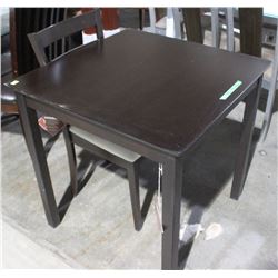 BAXHILL TABLE AND 1 CHAIR